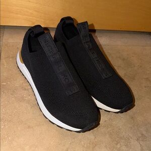 Michael Kors Black Slip-On Women's Sneakers